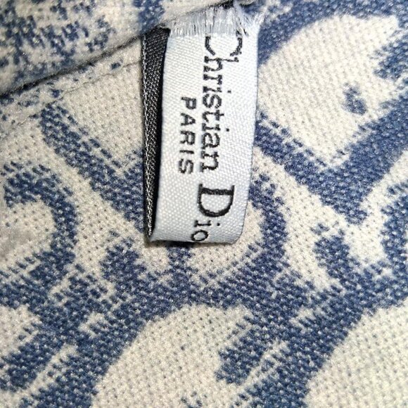 Dior Cashmere Shawl – Designer Logo Wrap / Scarf - Picture 2 of 2